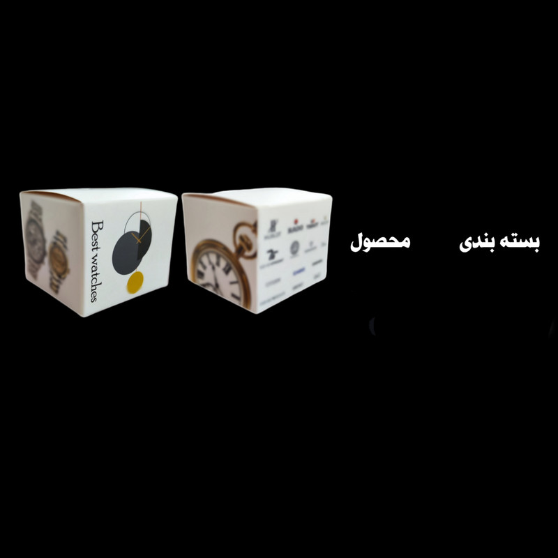 ساعت مچی دیجیتال لاسیکا مدل کوارتز بند پیو کرنومتر دار کد ۹