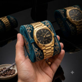 ساعت مچی عقربه ای مردانه مدل سیمستر دو تقویم کد 06