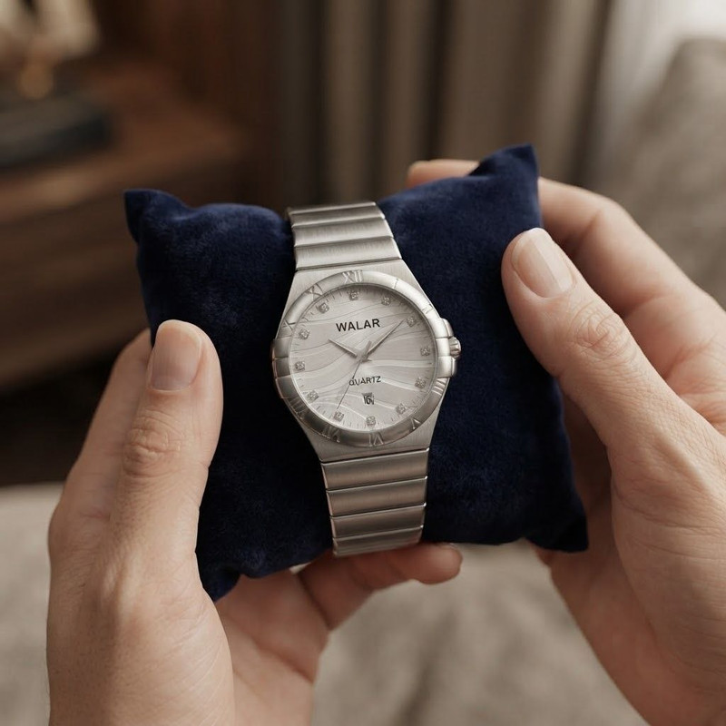 ساعت مچی عقربه ای مردانه والار مدل کانسیلیشن کلیپسی کد 07