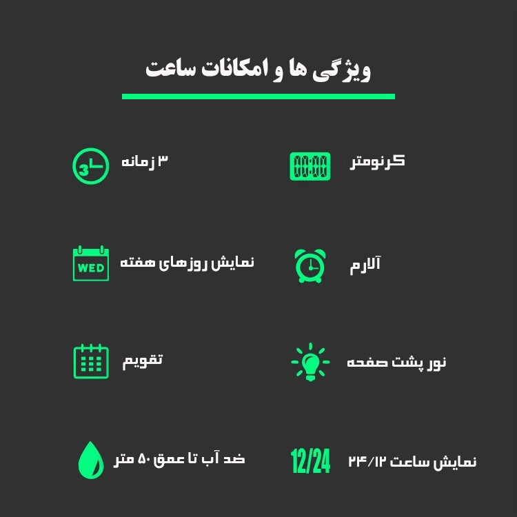 ساعت مچی دیجیتال مردانه اسکمی مدل 1637BK به همراه دستبند