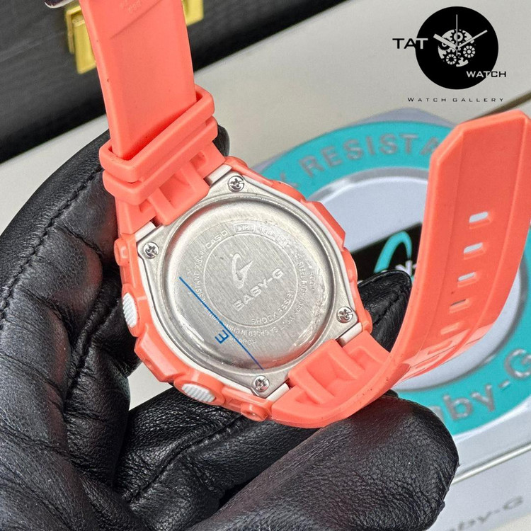 ساعت زنانه بیبی جی BGA225G دارای دماسنج موتور ژاپن با جعبه casio baby-g ساعت مچی بیبی جی