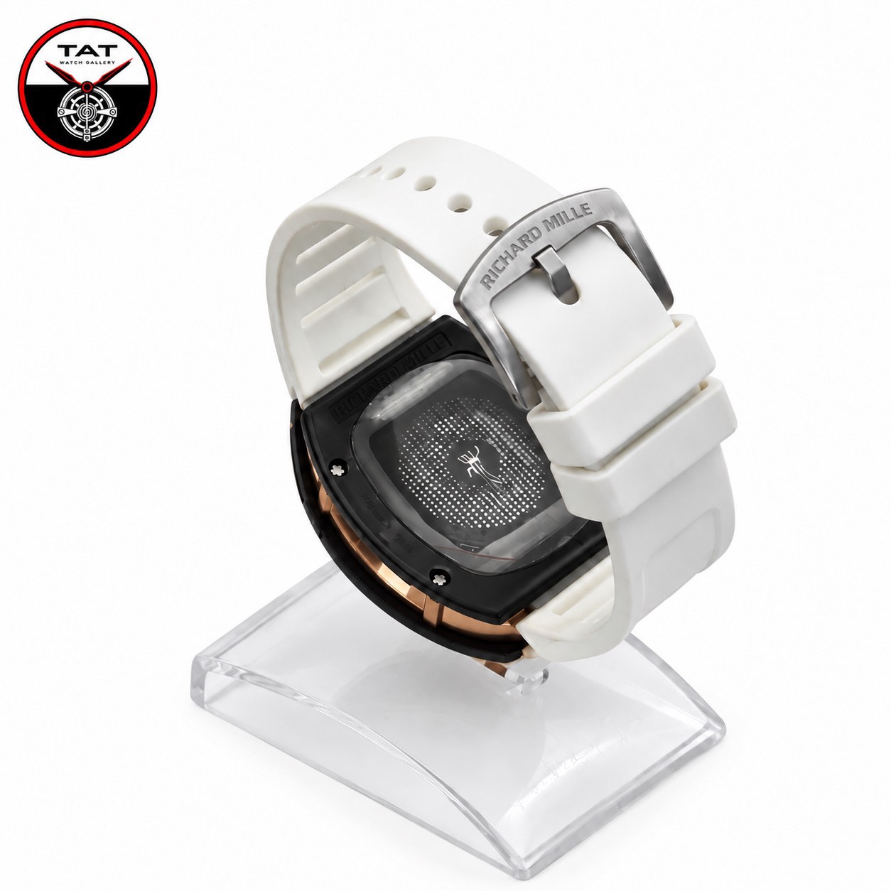 ساعت مردانه ریچاردمیل فضانورد صفحه اسکلتون یکسال با جعبه Richard mille ساعت مچی