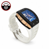 ساعت مردانه ریچاردمیل فضانورد صفحه اسکلتون یکسال با جعبه Richard mille ساعت مچی