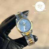 ساعت مردانه امگا سیمستر رنگ ثابت با یکساله باجعبه omega ساعت مچی