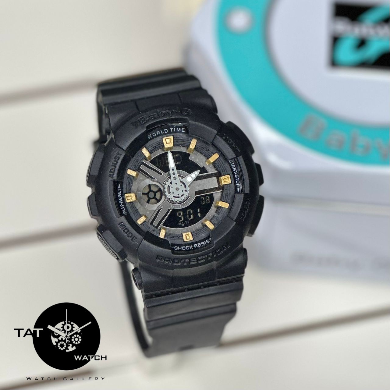 ساعت زنانه کاسیو بیبی جی Ba110 موتور ژاپن 12ماه با جعبه Casio Baby-G ساعت مچی بی بی جی