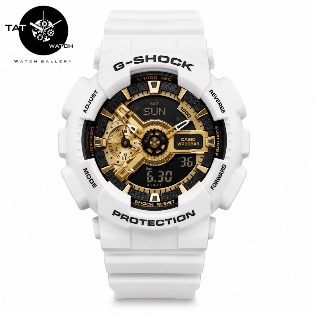 ساعت مردانه جی شاک Ga110 موتور ژاپن با 12 ماه جعبه کاسیو G-Shock ساعت مچی جیشاک