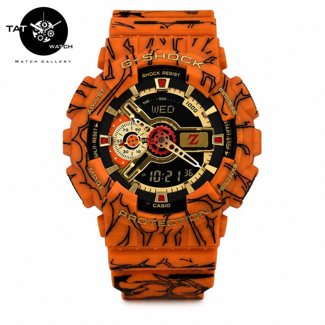 ساعت مردانه جی شاک Ga110 موتور ژاپن 12ماه با جعبه کاسیو G-Shock ساعت مچی جیشاک Casio