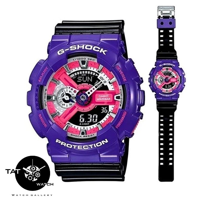 ساعت مچی جی شاک Ga110 جعبه یک ساله در رنگبندی G-Shock