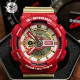 ساعت مچی مردانه زنانه جی شاک Ga110 طرح Bed Beige کیفیت مستر با جعبه و یک ساله در 50 رنگبندی G-shock