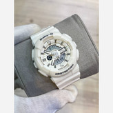 ساعت مچی زنانه بچگانه کاسیو بیبی جی Ba110 در رنگبندی موتور ژاپن یک سال جعبه بی بی جی Baby-G Casio