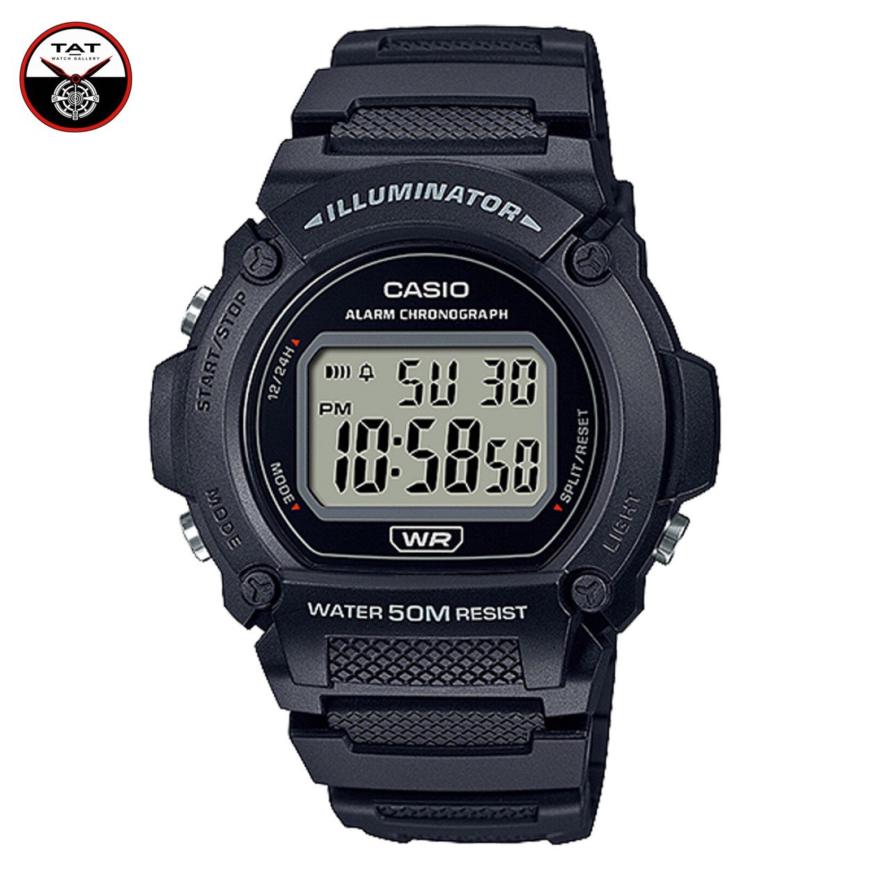 ساعت مردانه کاسیو اورجینال رفرنس W-219H-1A ژاپن با و پک Casio ساعت مچی