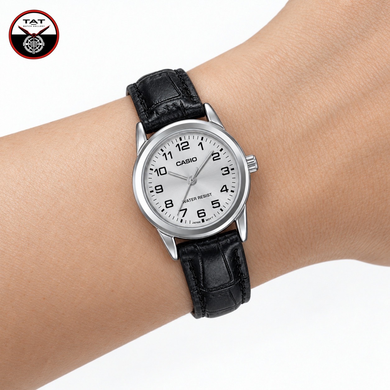 ساعت زنانه کاسیو اورجینال رفرنس LTP-V001L-7B ژاپن با و پک Casio ساعت مچی