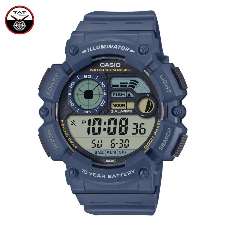 ساعت مردانه کاسیو اورجینال رفرنس WS-1500H-2A ژاپن با و پک Casio ساعت مچی