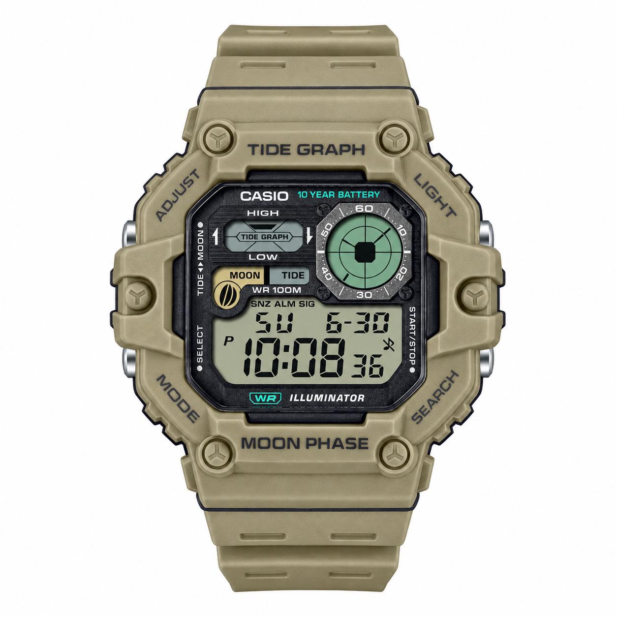 ساعت مردانه کاسیو اورجینال رفرنس WS-1700H-5A ژاپن با و پک Casio ساعت مچی
