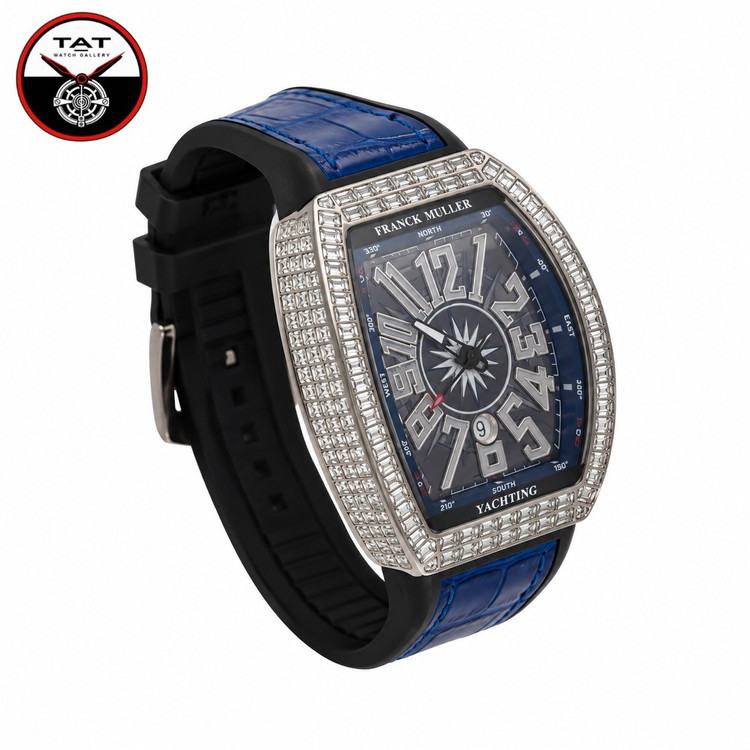 ساعت مردانه فرانک مولر فول نگین یکسال با جعبه FRANCK MULLER ساعت مچی
