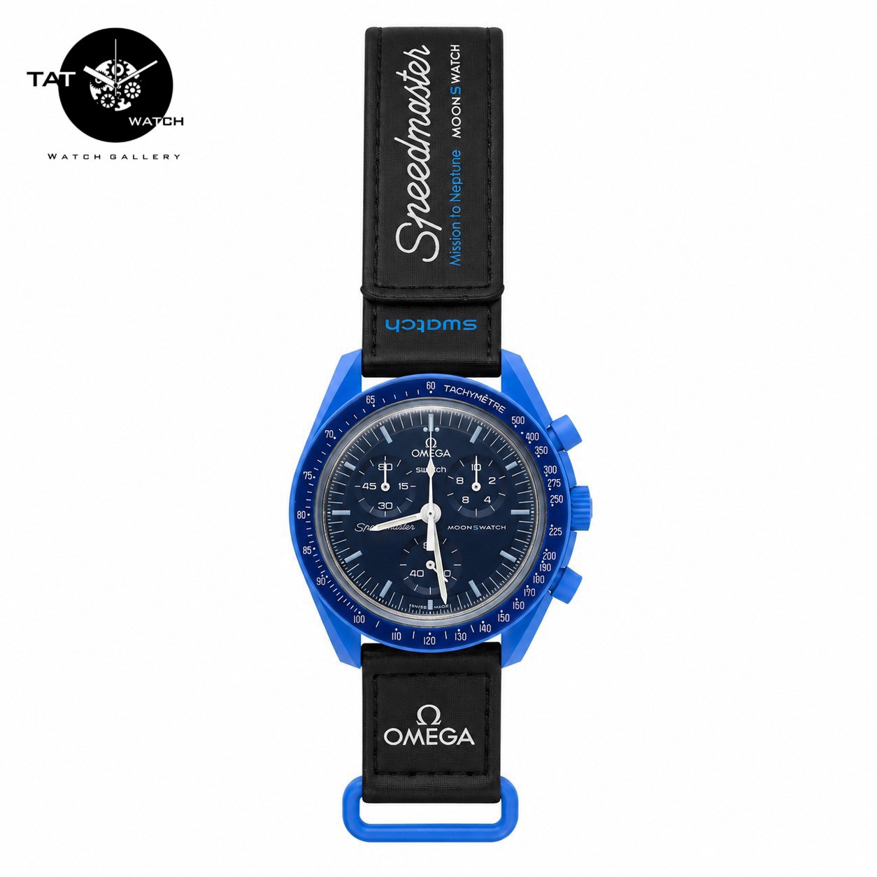 ساعت مردانه زنانه امگا سواچ نپتون NEPTUNE سه موتوره کرنو با جعبه omega swatch ساعت مچی