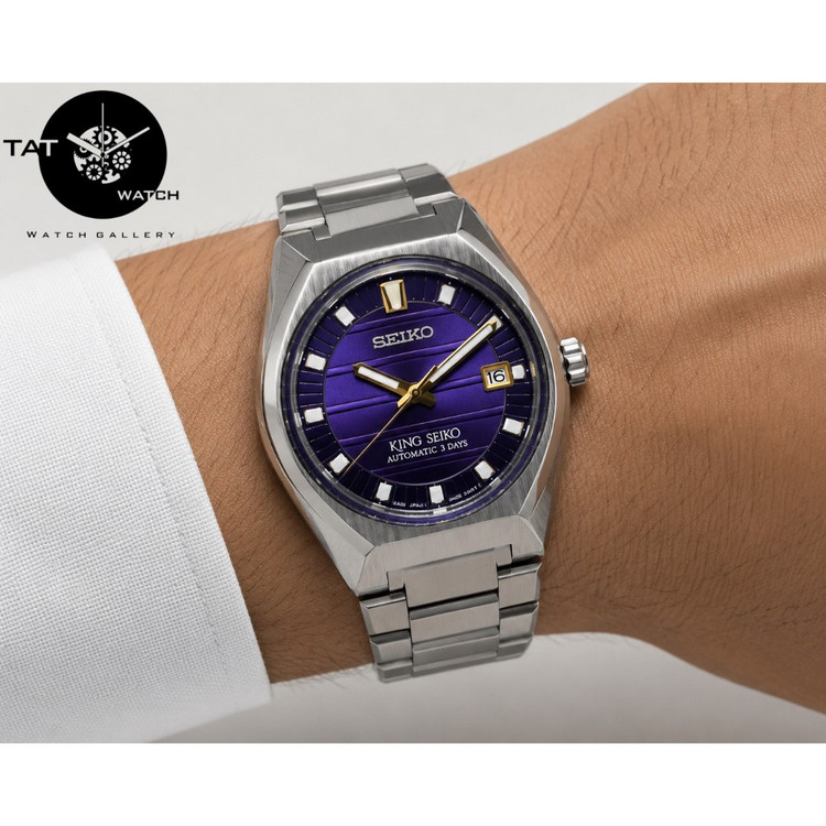 ساعت مردانه سیکو کینگ موتور اتوماتیک ژاپنی با جعبه سیکو Seiko King ساعت مچی