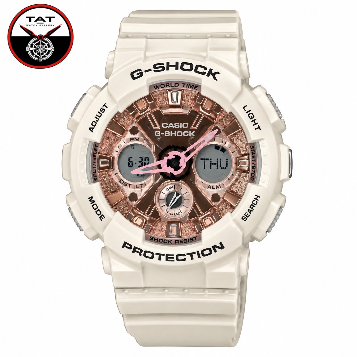 ساعت جی شاک زنانه GMA-S120 موتور ژاپن 12ماه با جعبه Casio G-Shock ساعت مچی جیشاک