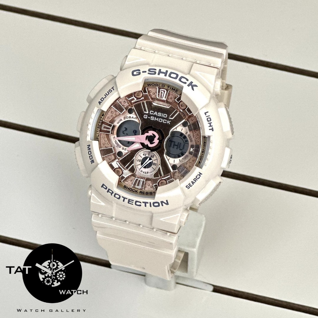ساعت جی شاک زنانه GMA-S120 موتور ژاپن 12ماه با جعبه Casio G-Shock ساعت مچی جیشاک