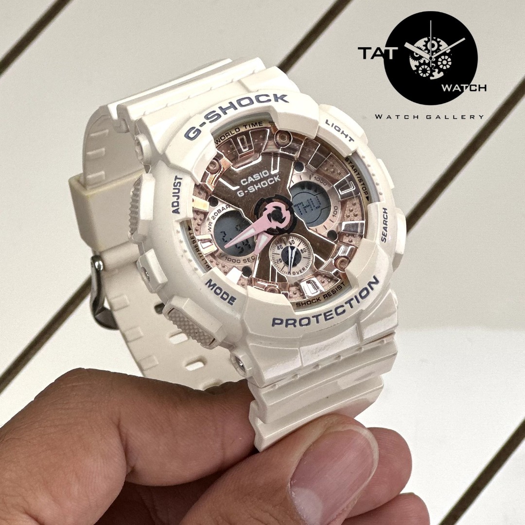 ساعت جی شاک زنانه GMA-S120 موتور ژاپن 12ماه با جعبه Casio G-Shock ساعت مچی جیشاک