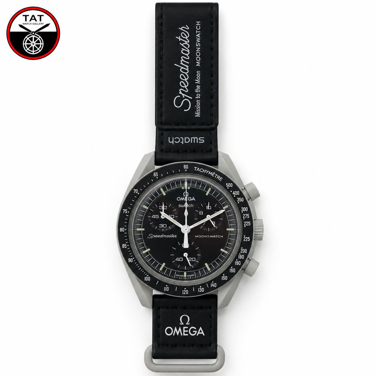 ساعت مردانه زنانه امگا سواچ ماه Moon سه موتوره کرنو با با جعبه omega swatch ساعت مچی