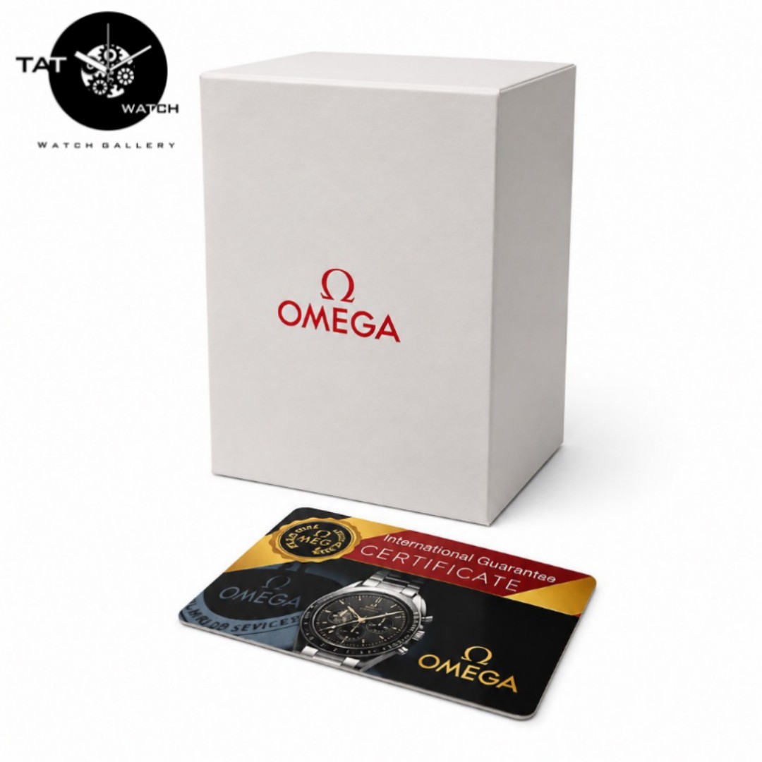 ساعت زنانه دخترانه امگا کانسلیشن یکسال در رنگبندی باجعبه omega ساعت مچی