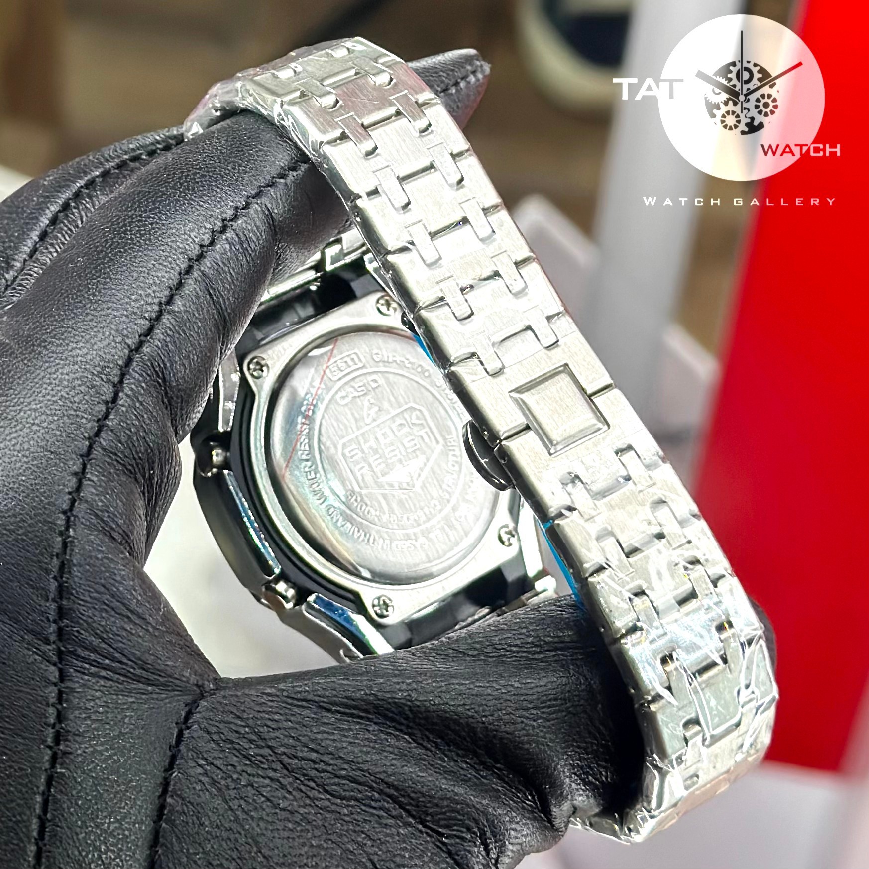 ساعت مردانه جی شاک Ga2100 طرح AP کامل فلزی موتور ژاپن یکسال با جعبه Casio G-Shock ساعت مچی جیشاک