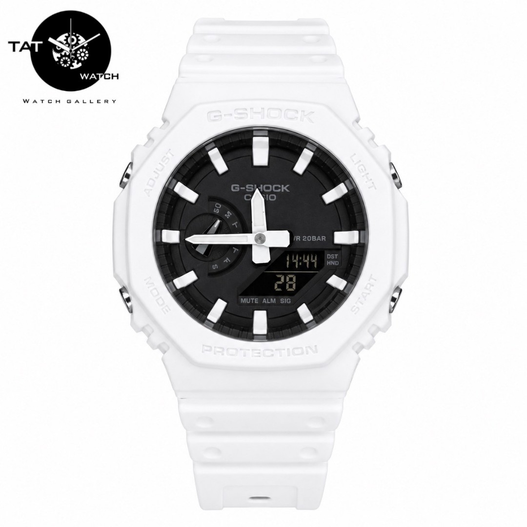 ساعت مردانه جی شاک Ga2100 موتور ژاپن یکسال با جعبه کاسیو Casio G-Shock ساعت مچی جیشاک