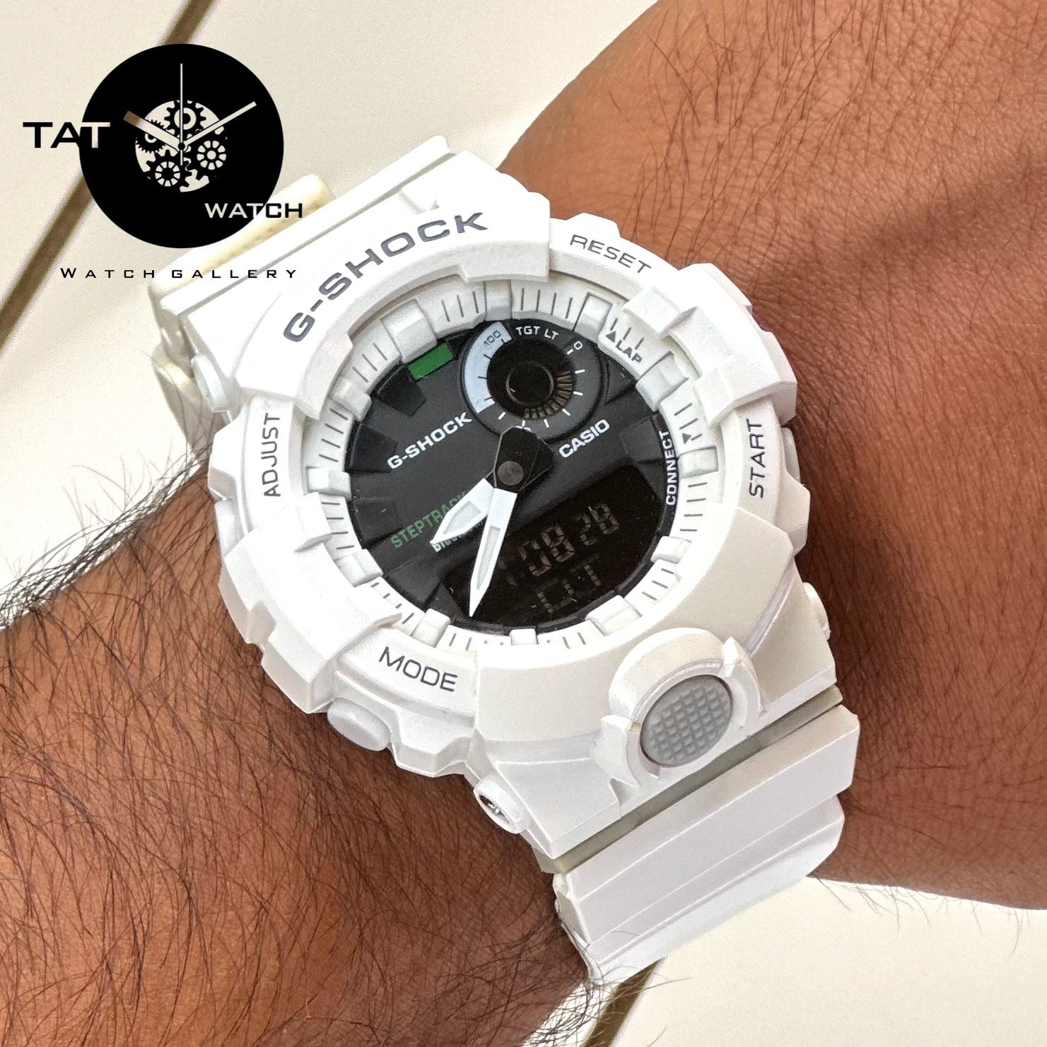 ساعت مچی مردانه جی شاک GBA 800 رنگبندی موتور ژاپن یک سال G-Shock