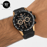 ساعت مردانه تگ هویر کررا اسکلتون 3موتوره میوتا ژاپن با جعبه Tag Heuer Carrera ساعت مچی