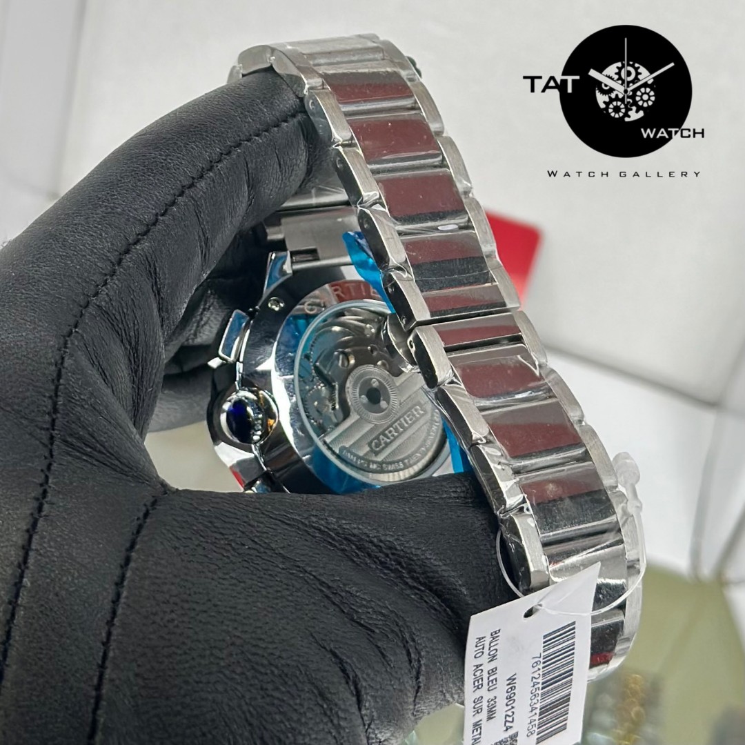 ساعت مردانه کارتیر اتوماتیک بدون باتری موتور مشخص جعبه رنگبندی ساعت مچی CARTIER