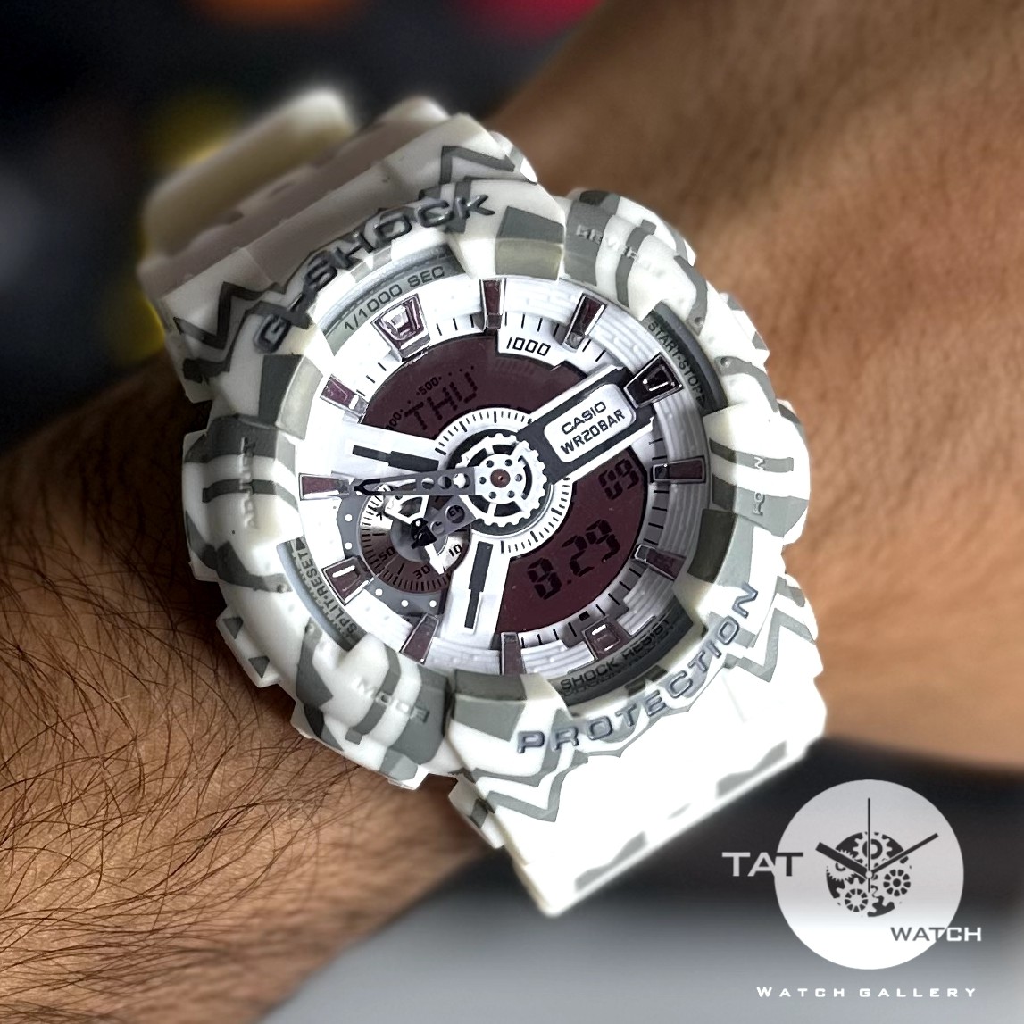 ساعت مچی مردانه جی شاک Ga110 موتور ژاپن با ساعت مچی کاسیو G-Shock