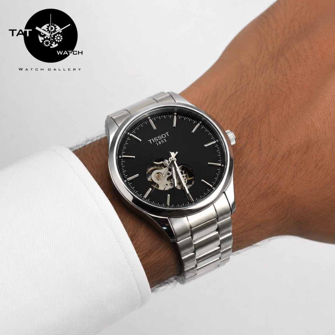 ساعت مردانه تیسوت اتوماتیک بدون باتری با جعبه ساعت مچی Tissot