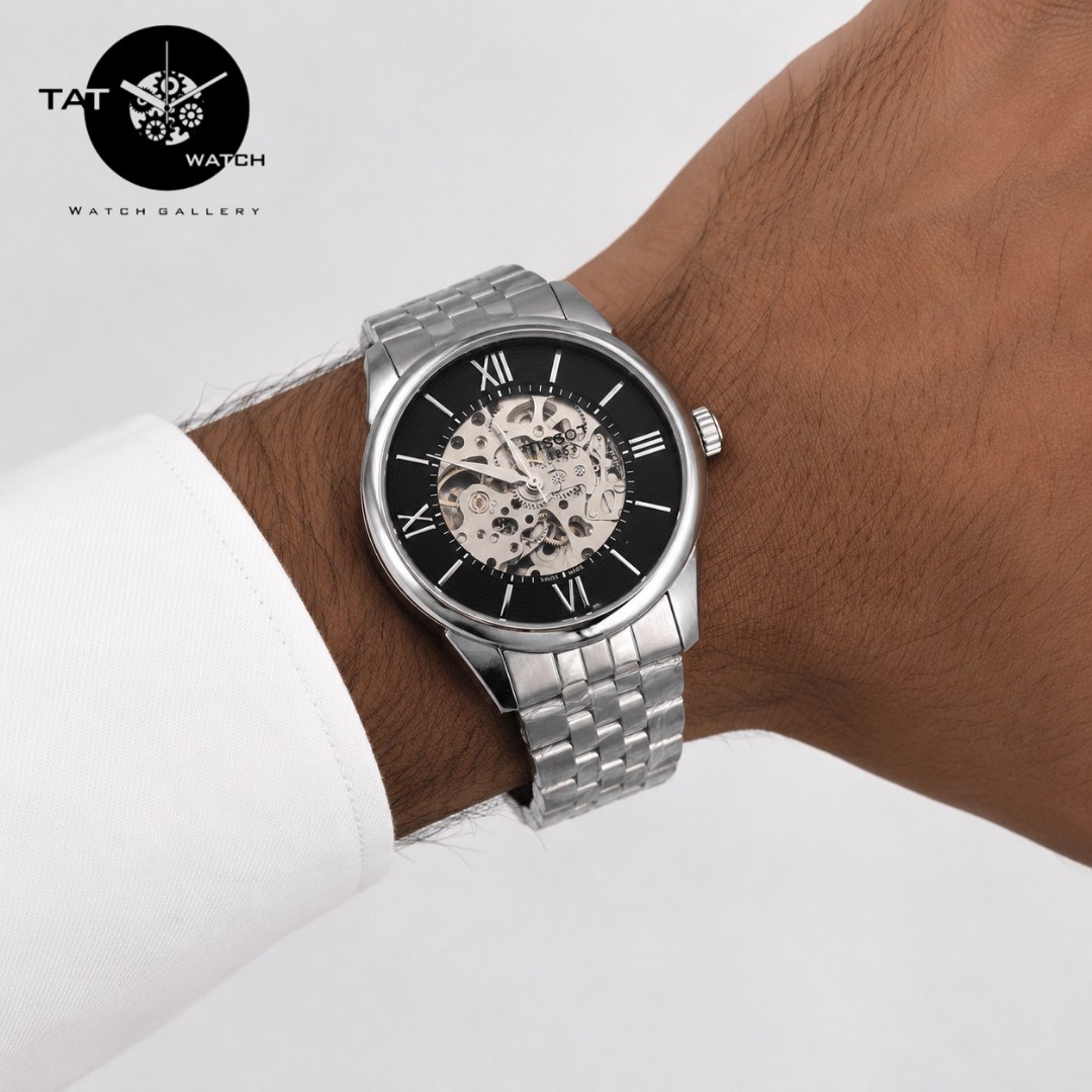 ساعت مردانه تیسوت اتوماتیک بدون باتری با جعبه ساعت مچی Tissot