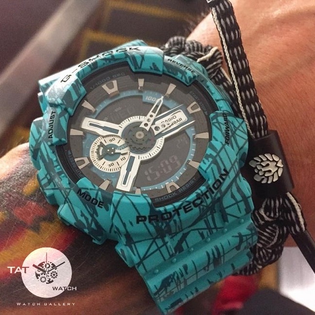 ساعت جی شاک Ga110 ساعت جهانی موتور ژاپن با یک ساله رنگبندی G-Shock