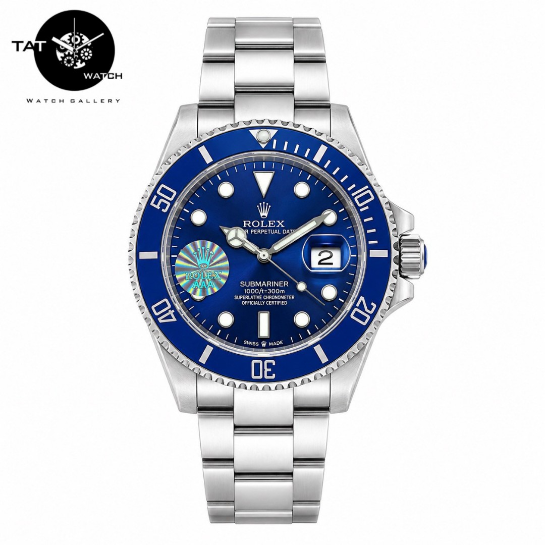 ساعت مردانه رولکس سابمارین موتور میوتا ژاپن یکسال در رنگبندی با جعبه rolex ساعت مچی