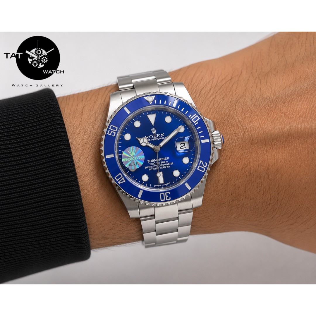 ساعت مردانه رولکس سابمارین موتور میوتا ژاپن یکسال در رنگبندی با جعبه rolex ساعت مچی