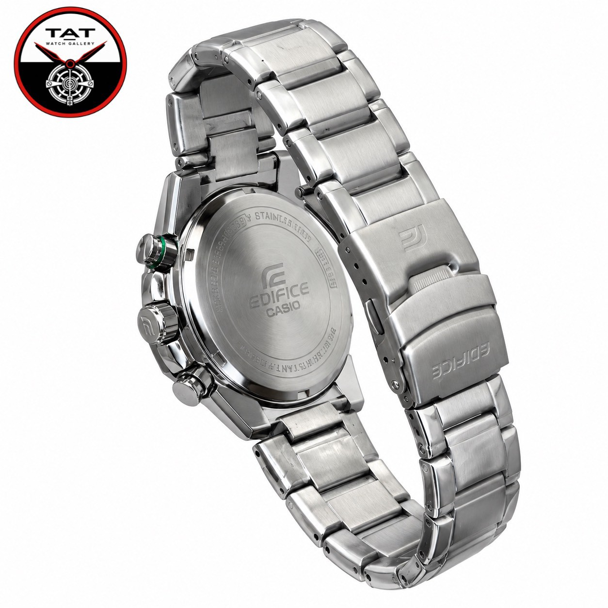 ساعت مردانه کاسیو ادیفایس 3موتوره کرنوگراف یکسال با جعبه CASIO EDIFICE ساعت مچی