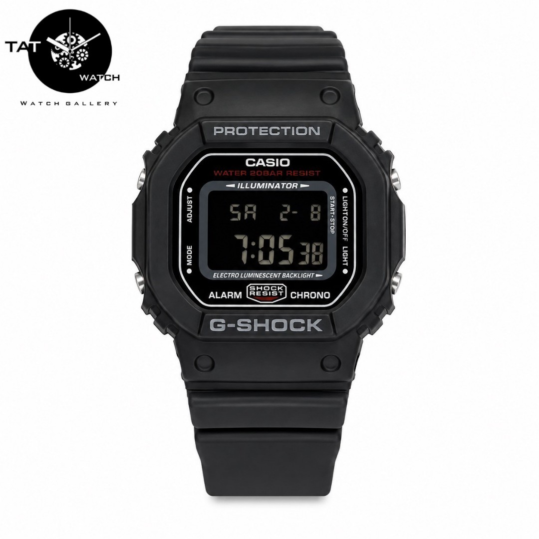 ساعت مردانه کاسیو جی شاک GM5600 دیجیتالی یک سال جعبه Casio g-shock ساعت مچی