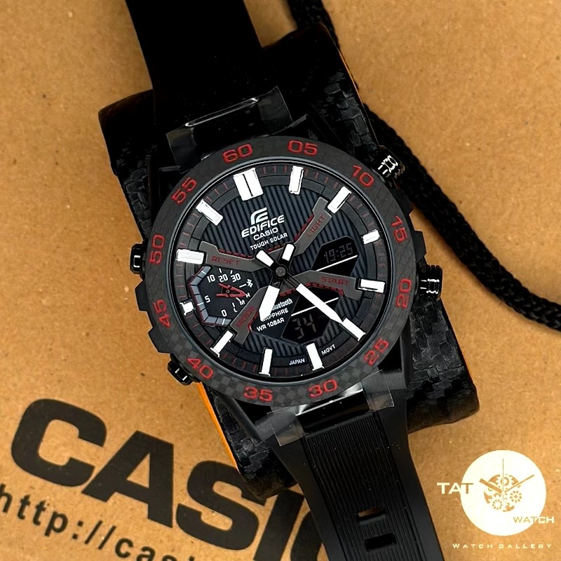 ساعت مردانه کاسیو ادیفایس ECB-2000 موتور ژاپن فول آپشن با جعبه Casio Edifice ساعت مچی