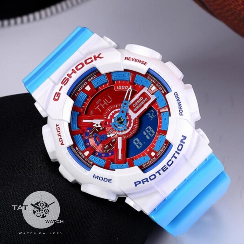 ساعت مردانه جی شاک Ga110 موتور ژاپن یکسال با جعبه Casio G-Shock ساعت مچی جیشاک