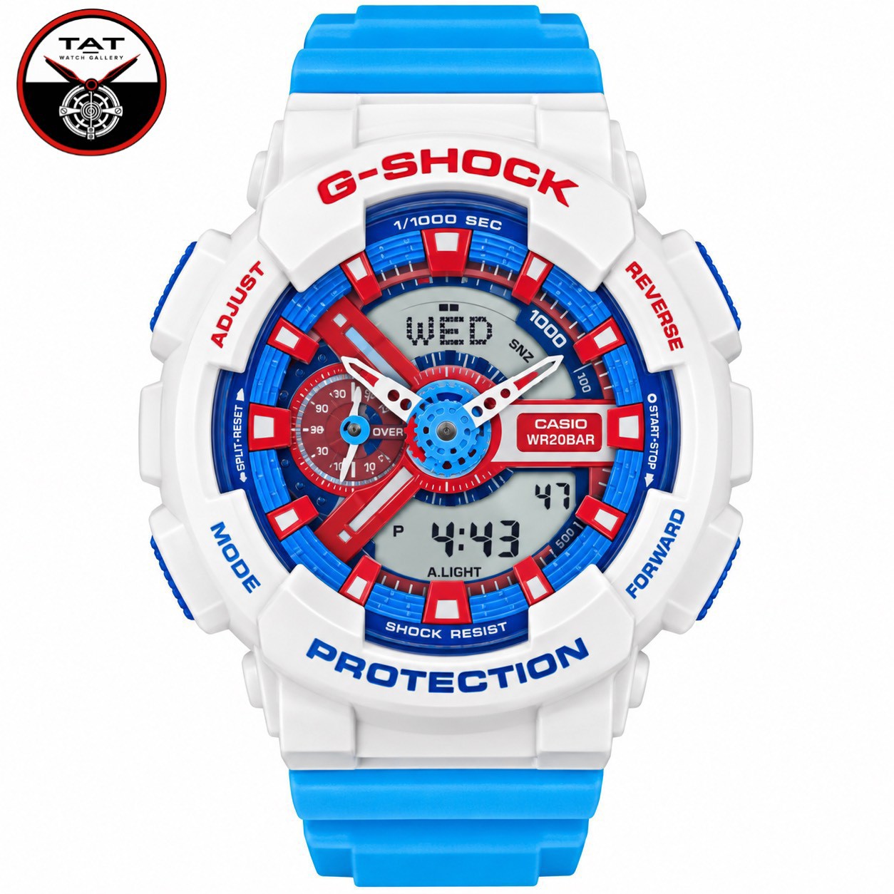 ساعت مردانه جی شاک Ga110 موتور ژاپن یکسال با جعبه Casio G-Shock ساعت مچی جیشاک