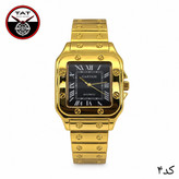 ساعت مردانه کارتیر سانتوس دارای و جعبه Cartier Santos ساعت مچی