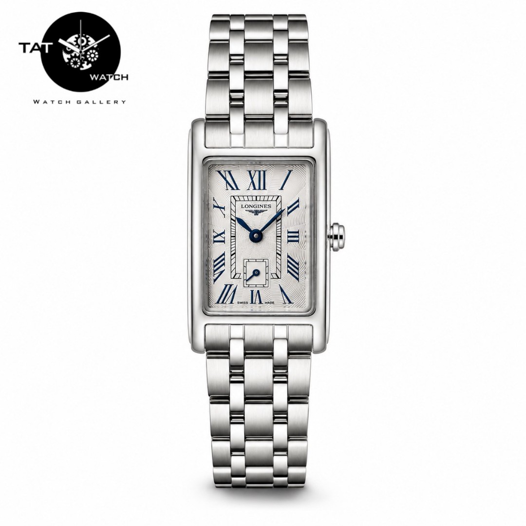 ساعت زنانه لونژین موتور ژاپن زیر ثانیه استیل رنگ ثابت 12ماه جعبه ساعت مچی LONGINES