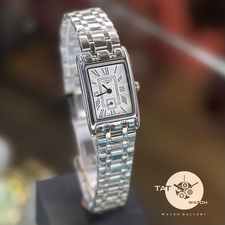 ساعت زنانه لونژین موتور ژاپن زیر ثانیه استیل رنگ ثابت 12ماه جعبه ساعت مچی LONGINES