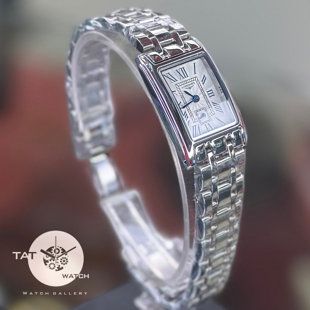 ساعت زنانه لونژین موتور ژاپن زیر ثانیه استیل رنگ ثابت 12ماه جعبه ساعت مچی LONGINES