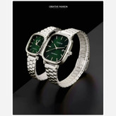 ست ساعت زنانه و مردانه کاسیو اولدمانی casio مستطیلی رنگ ثابت ضمانتی