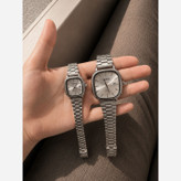 ست ساعت زنانه و مردانه کاسیو اولدمانی casio مستطیلی رنگ ثابت ضمانتی