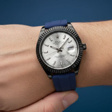 ساعت مچی مردانه رنگ ثابت و ضدآب رولکس دارای رنگبندی متنوع Rolex