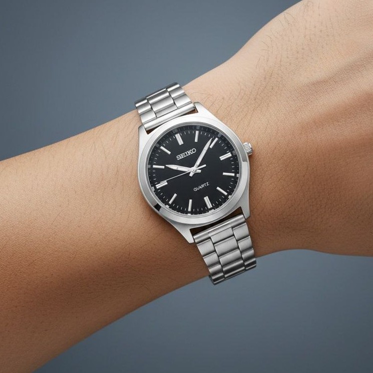 ساعت مچی مردانه بند استیل کلاسیک سیکو Seiko